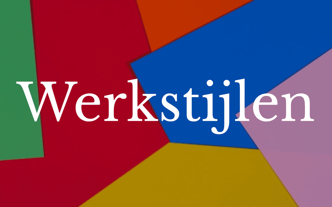 Waarom inzicht in werkstijlen essentieel is voor modern werk