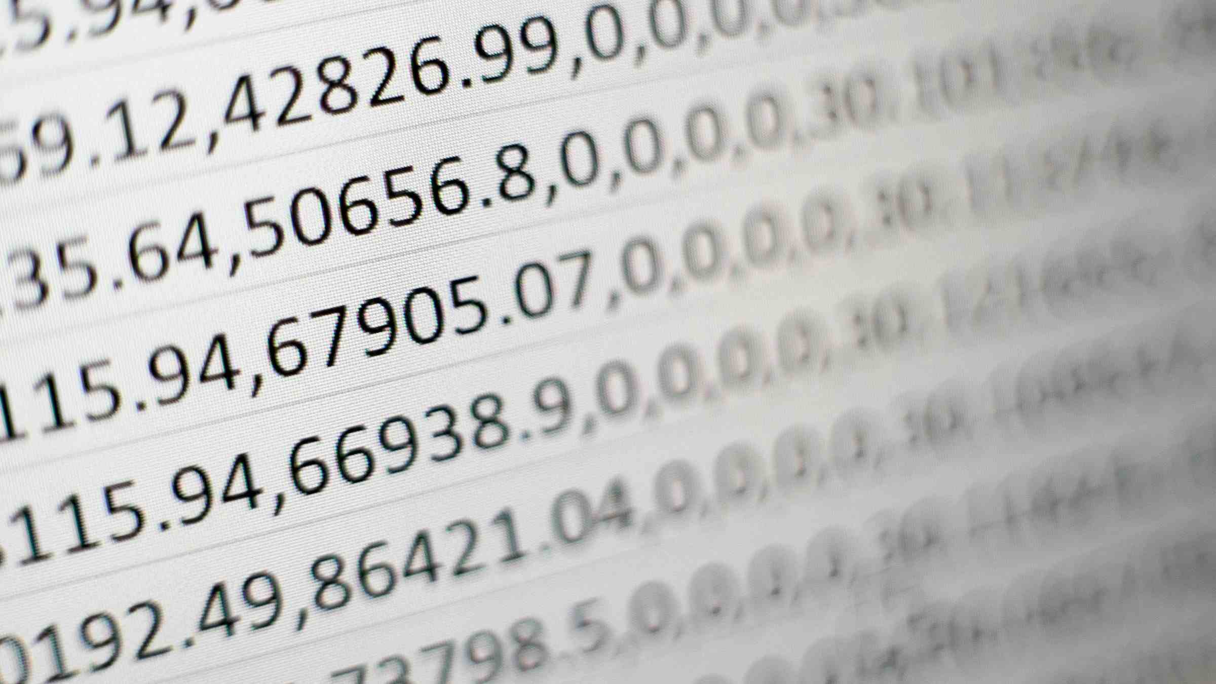 data